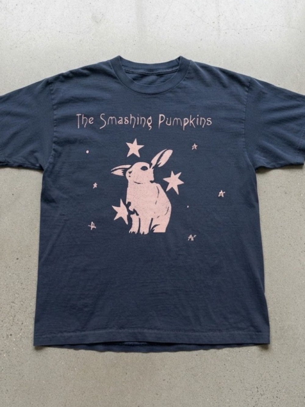 Smashing Pumpkins Alternative Rock Rabbit Star Cotton Gildan T-Shirt